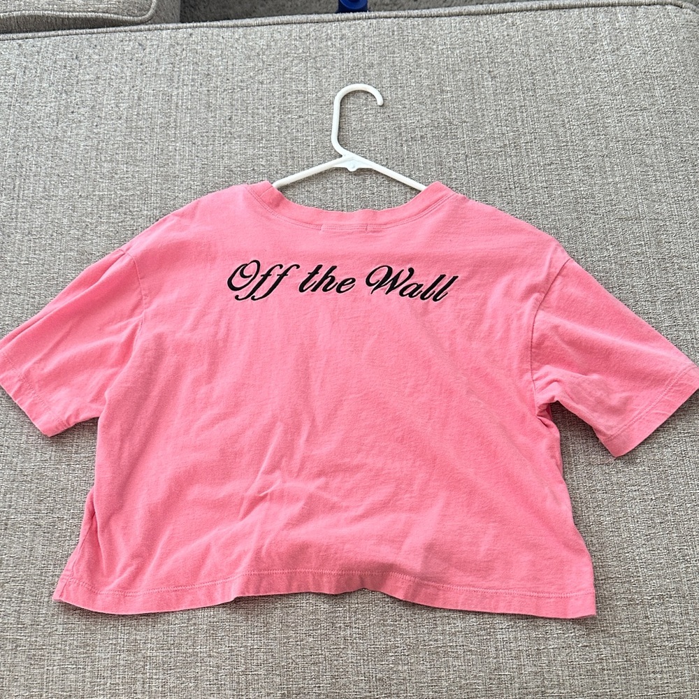 Vans Pink Crop Top